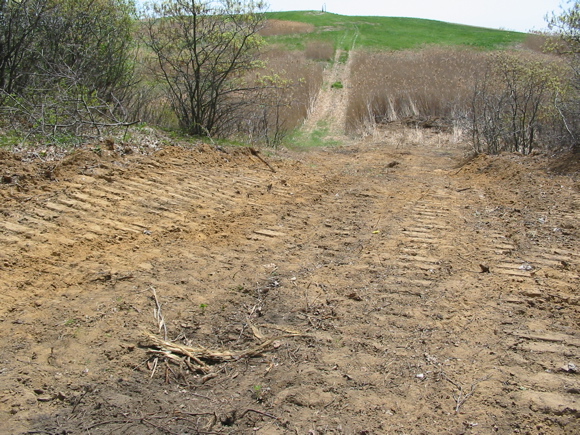 Bulldozed