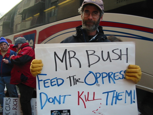 Feed the Oppressed Don't Kill Them!