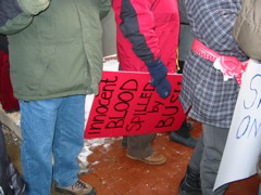 Innocent Blood Spilled by Bush