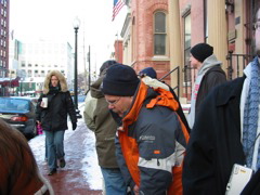 Off the bus