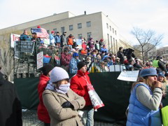 Bleechers at the Rally