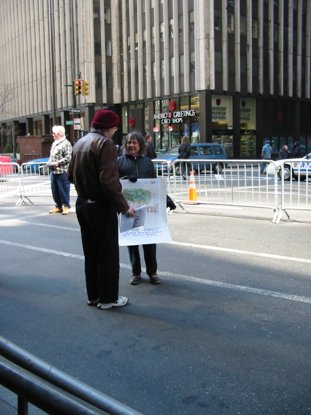 Last pen at the rally