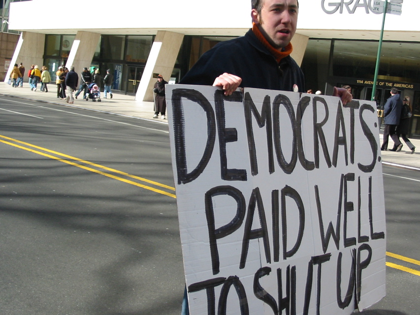 Democrats Paid Well to Shut Up