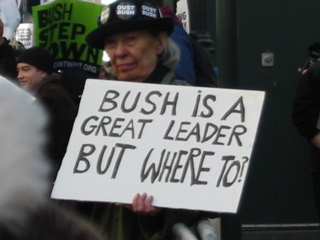 Bush is a great leader. . .