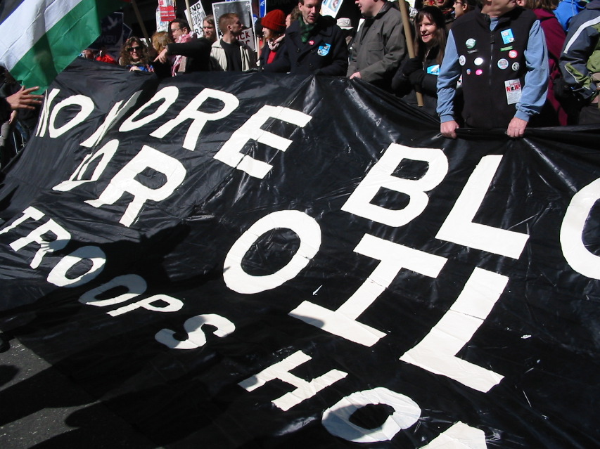 No More Blood for Oil