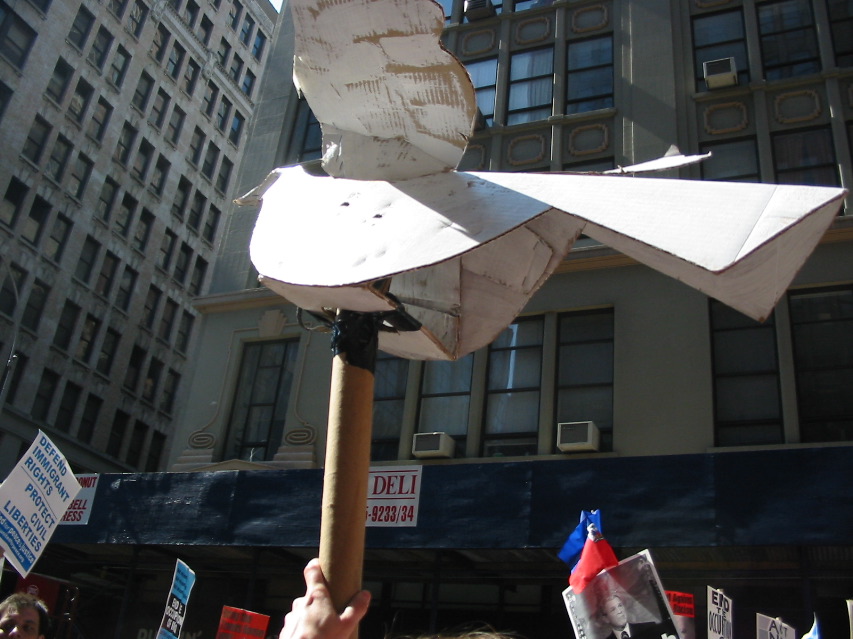 3-D Dove of Peace