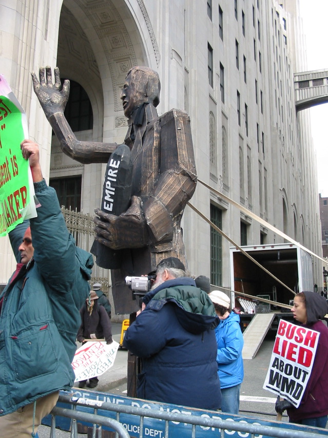 Bush Statue