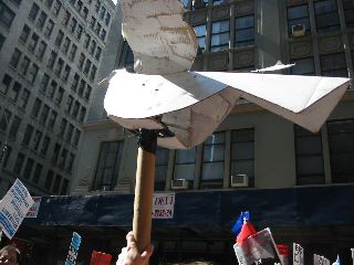 3-D Dove of Peace