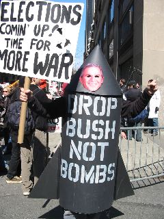 Drop Bush Not Bombs