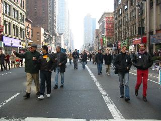 Marching, marching