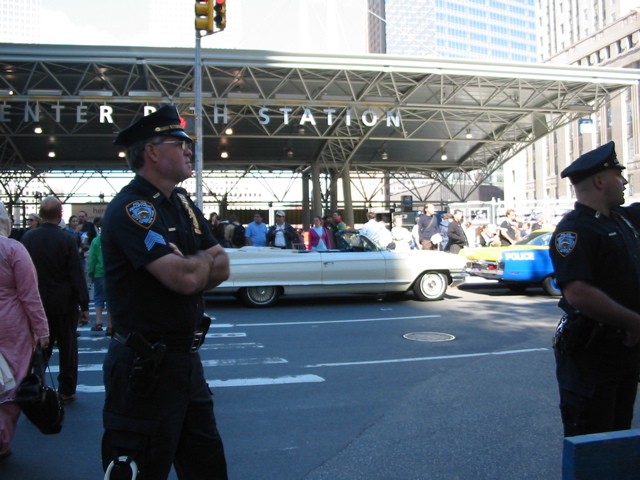 Entrance to the PATH station