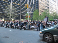 Black t-shirts all say "Investigate 9/11"