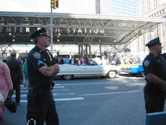 Entrance to the PATH station