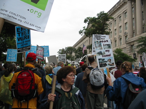 The march