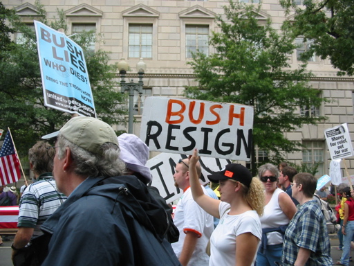 The march