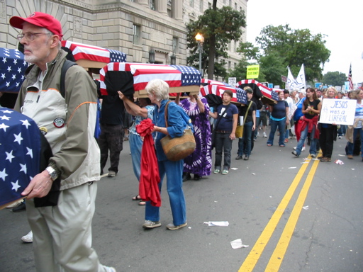 The march