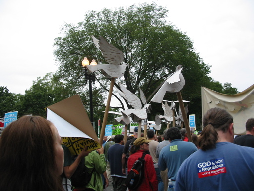 The march
