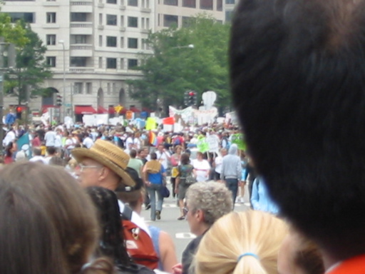 The march