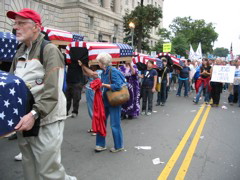 The march
