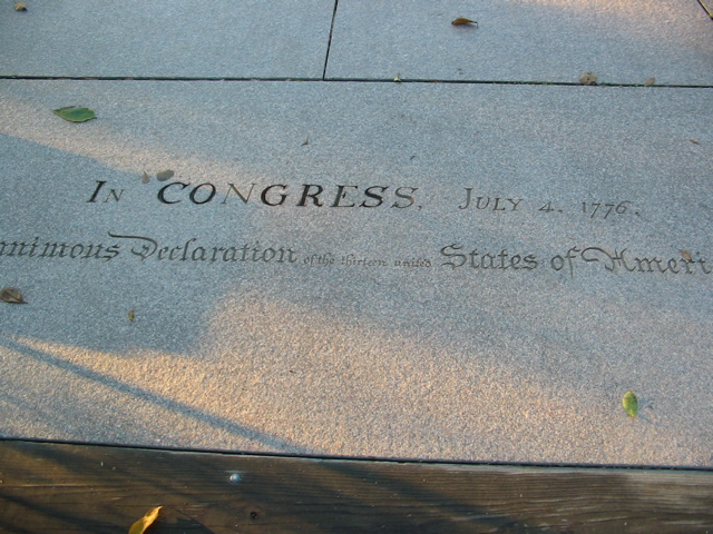Memorial to the Signers of the Declaration of Independence