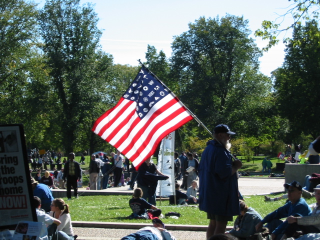The corporate flag