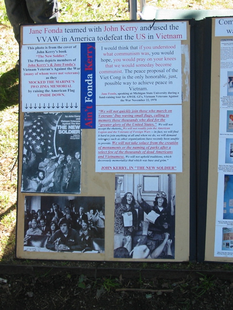 One counter-protester attended