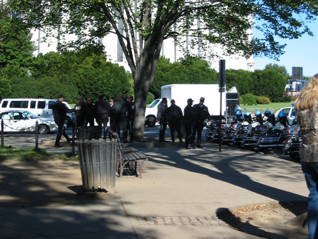 Cops get ready