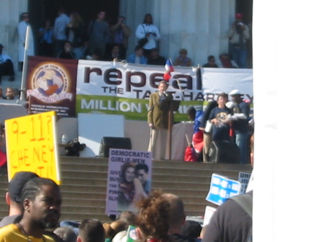 Ramsey Clark speaks