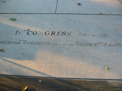 Memorial to the Signers of the Declaration of Independence