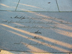 Memorial to the Signers of the Declaration of Independence