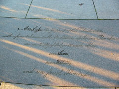 Memorial to the Signers of the Declaration of Independence