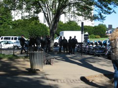 Cops get ready