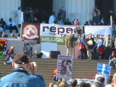 Ramsey Clark speaks