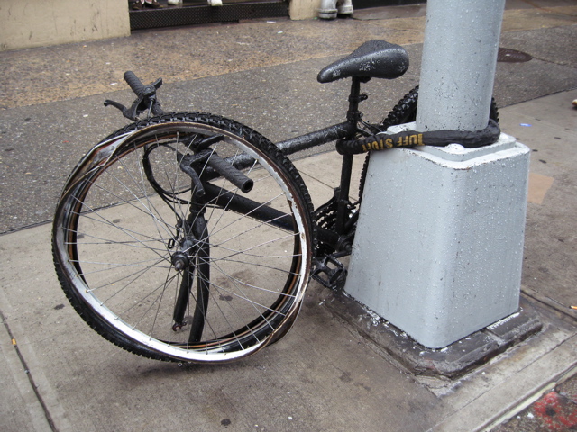 A sad bike