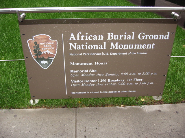 African Burial Ground National Monument