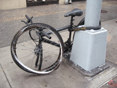 A sad bike
