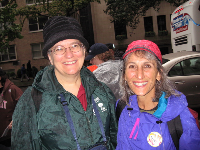 Lynne on the left, Kathy on the right