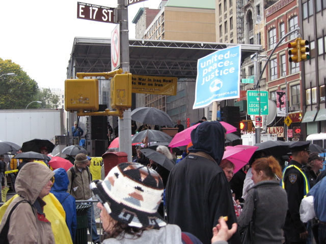 Early at the rally