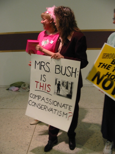 Mrs. Bush . . .