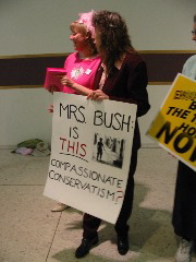 Mrs. Bush . . .