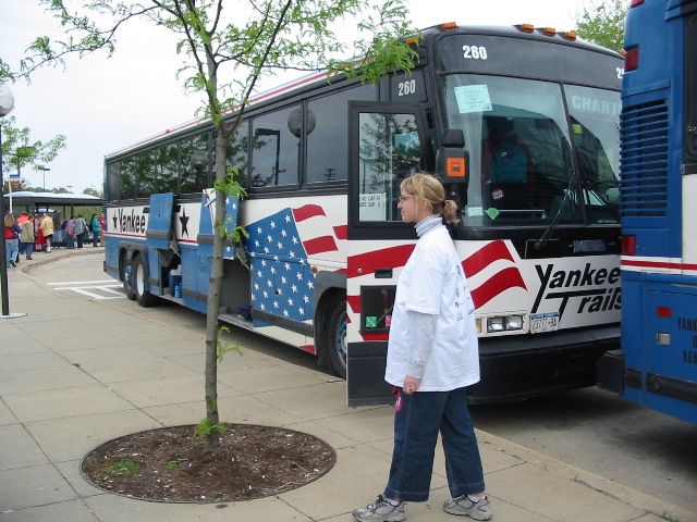 Oh, the bus looked so good!