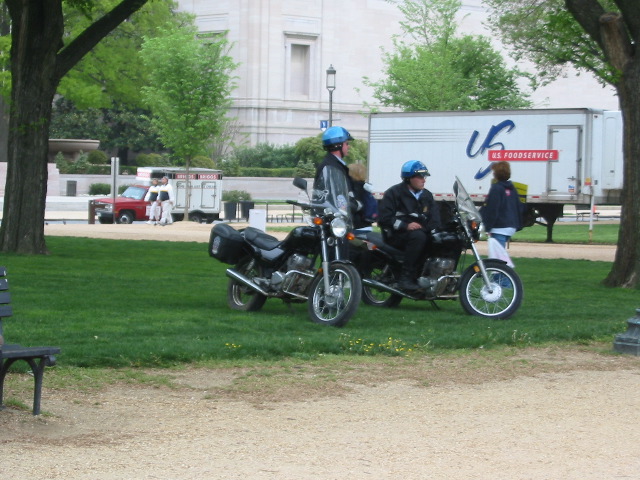 Not many police atteneded