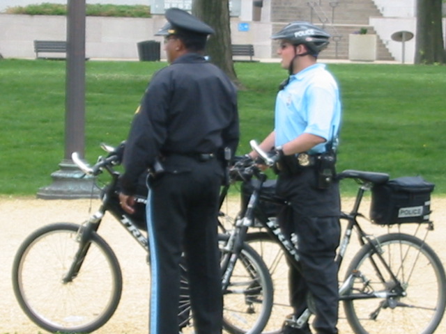 Bike cops